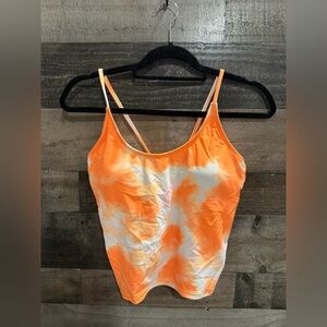 Coral Reef | Tye Dye Adjustable Strap Swim Top